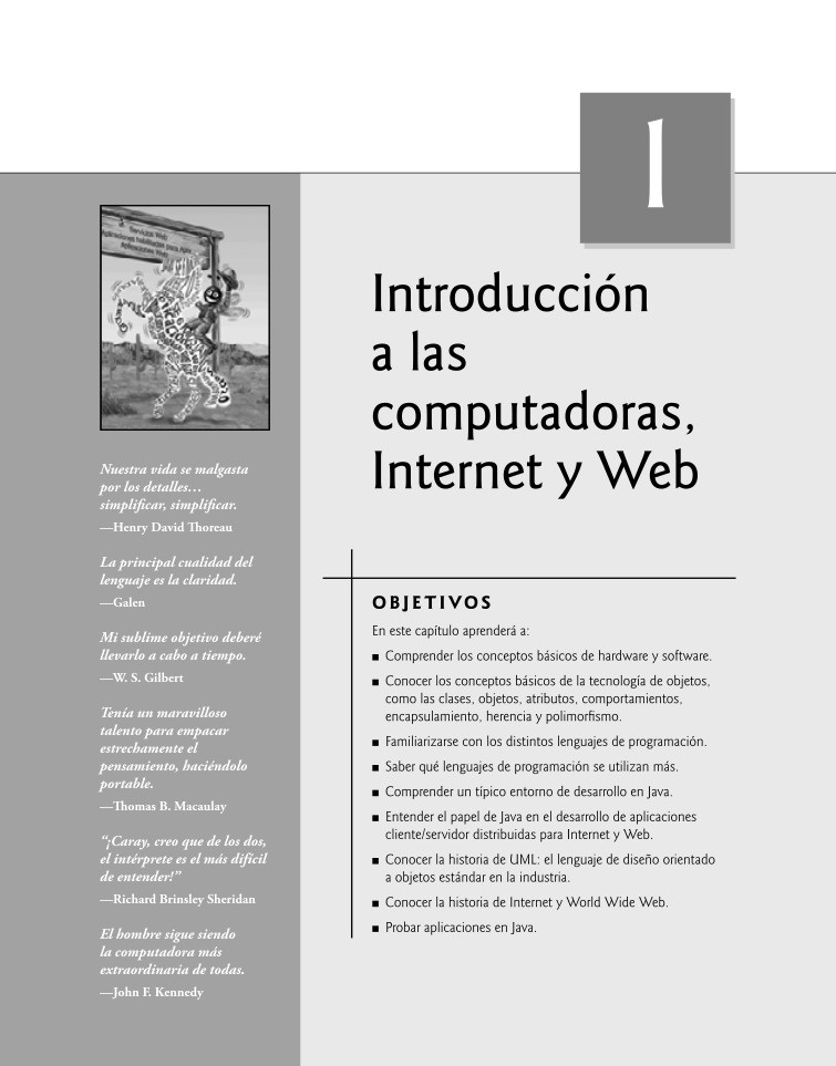 Imágen de pdf Introducción a las computadoras, Internet y Web